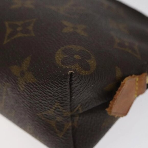 LOUIS VUITTON Monogram Pochette Cosmetic PM Pouch M43998 LV Auth 126341 - Picture 8 of 16